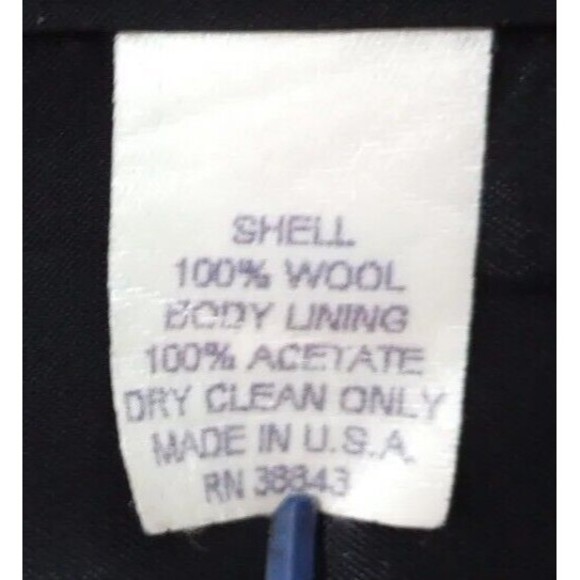 Larry Levine Women's Overcoat Size 8 Gray 100% Wool Double Breasted Winter Coat - Picture 8 of 14